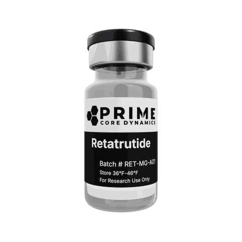 Retatrutide vial, Prime Core Dynamics